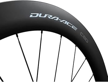 DURA-ACE C60 カーボンホイール 黄金色の黒輪 シマノ Shimano デュラエース Dura-Ace WH-R9100-C60-TU